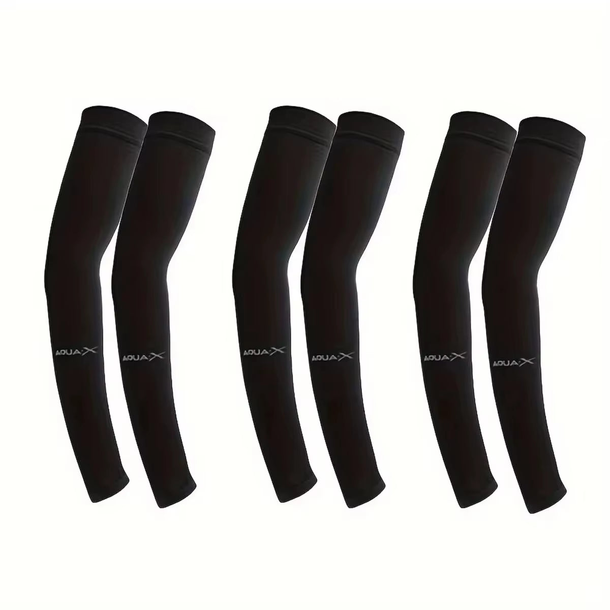 3Pcs Ice Sleeves Men'S Sun Protection Sleeves Women'S Summer Sun Protection Sleeves Ice Silk Sleeves Outdoor Cycling Gloves Arm