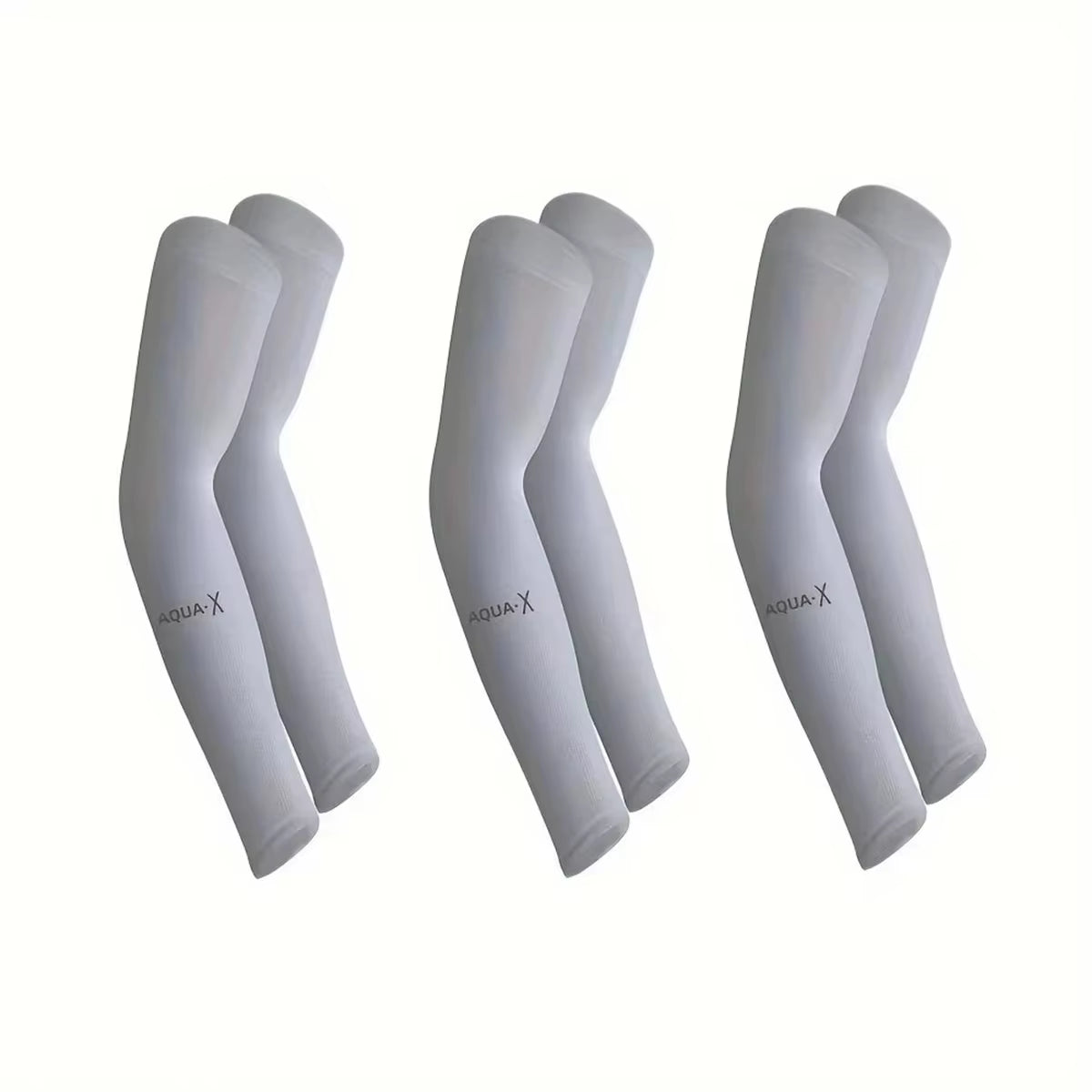 3Pcs Ice Sleeves Men'S Sun Protection Sleeves Women'S Summer Sun Protection Sleeves Ice Silk Sleeves Outdoor Cycling Gloves Arm