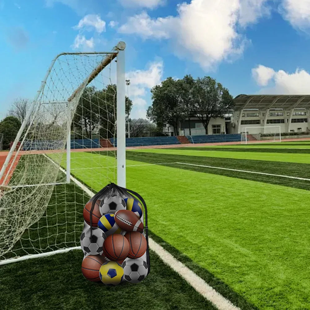 Extra Large Sports Ball Bag with Shoulder Strap Soccer Ball Net Bag Soccer Ball Bag for Basketball Volleyball Football Soccer